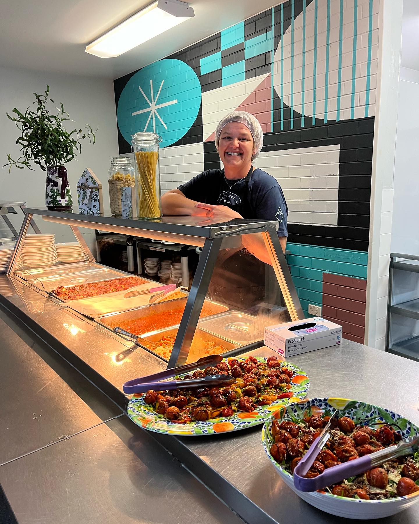 Albany Residential College's chef prepares delicious meals for our boarders