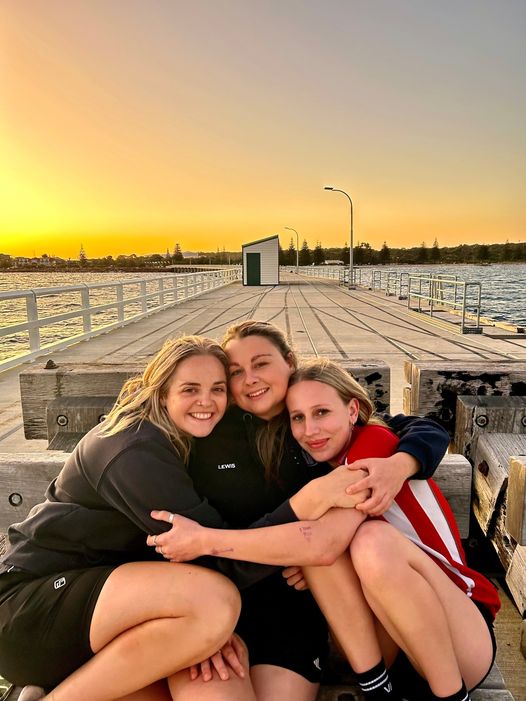 Boarding Supervisors sitting in the sunset