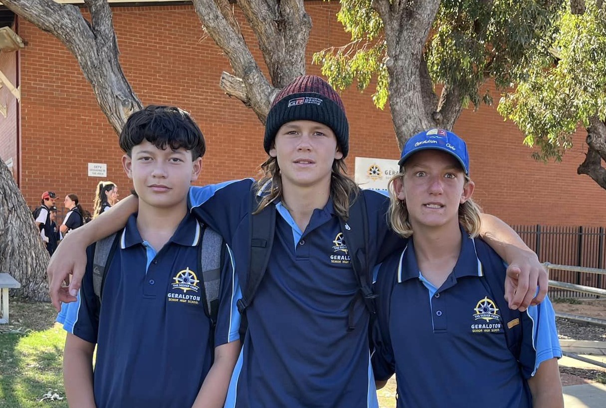 Boarders from Geraldton Senior High School