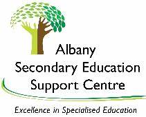 Albany Secondary Education Support Centre logo