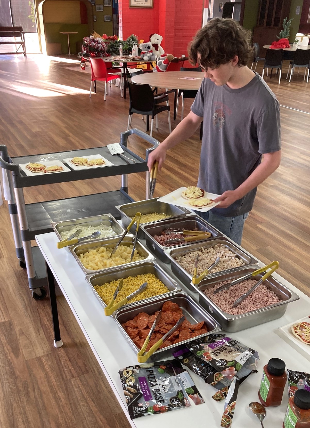 Pizza night at Narrogin Residential College