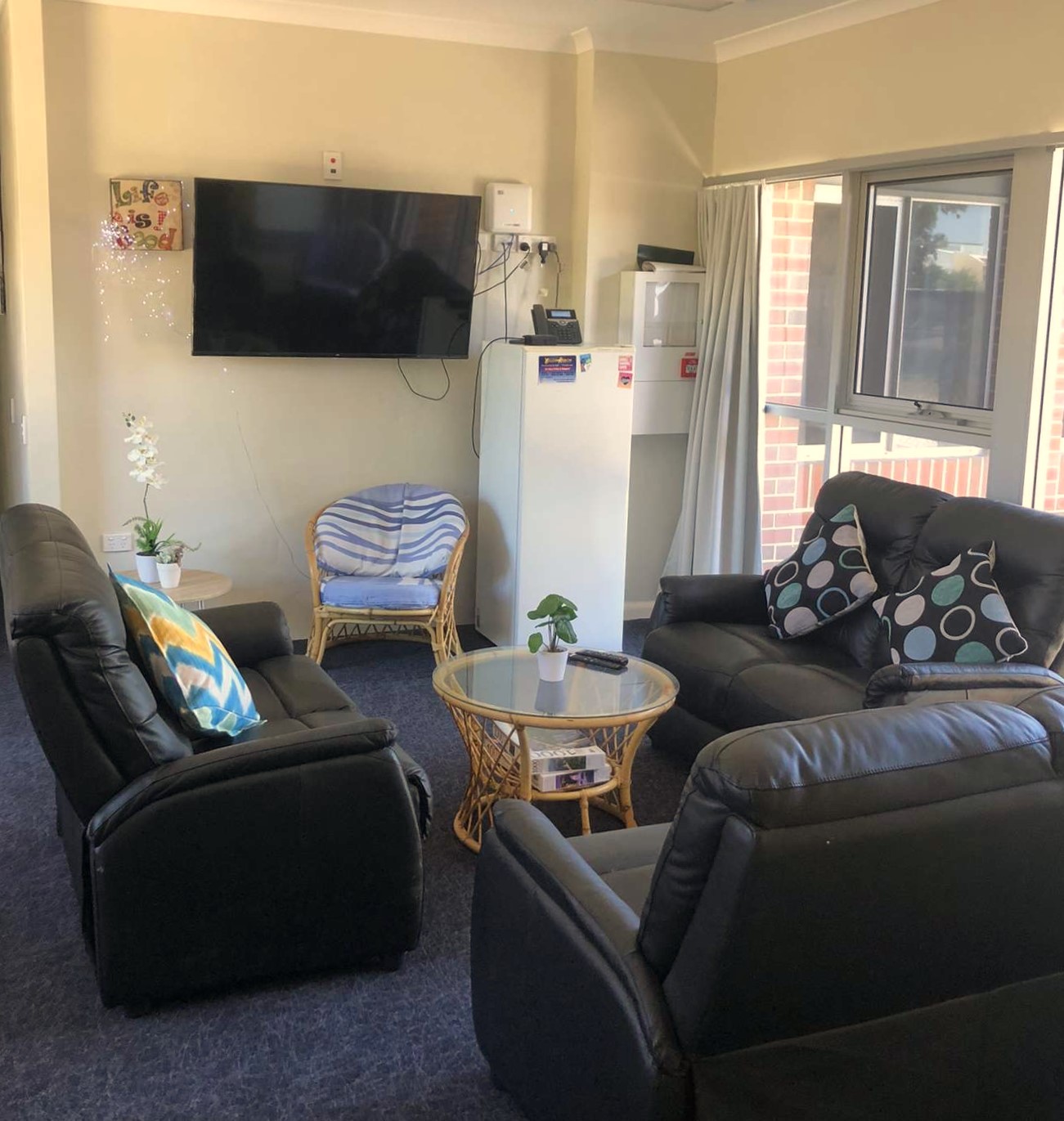 Girls' common area at Geraldton Residential College