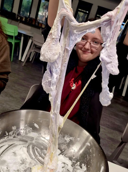 A "slime-making" activity for Moora Residential College boarders