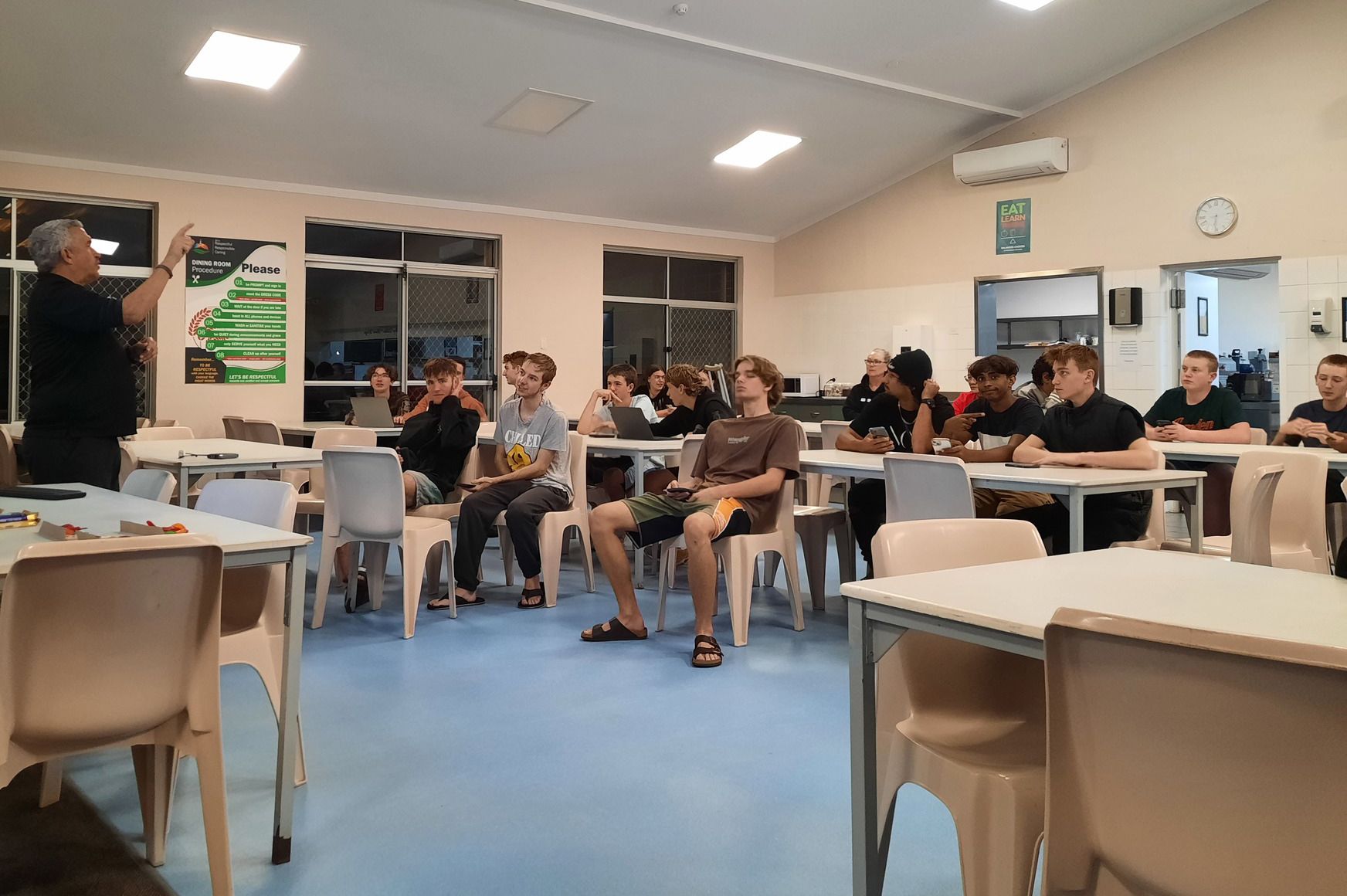 Geraldton Residential College boarders can attend tutoring sessions at the college