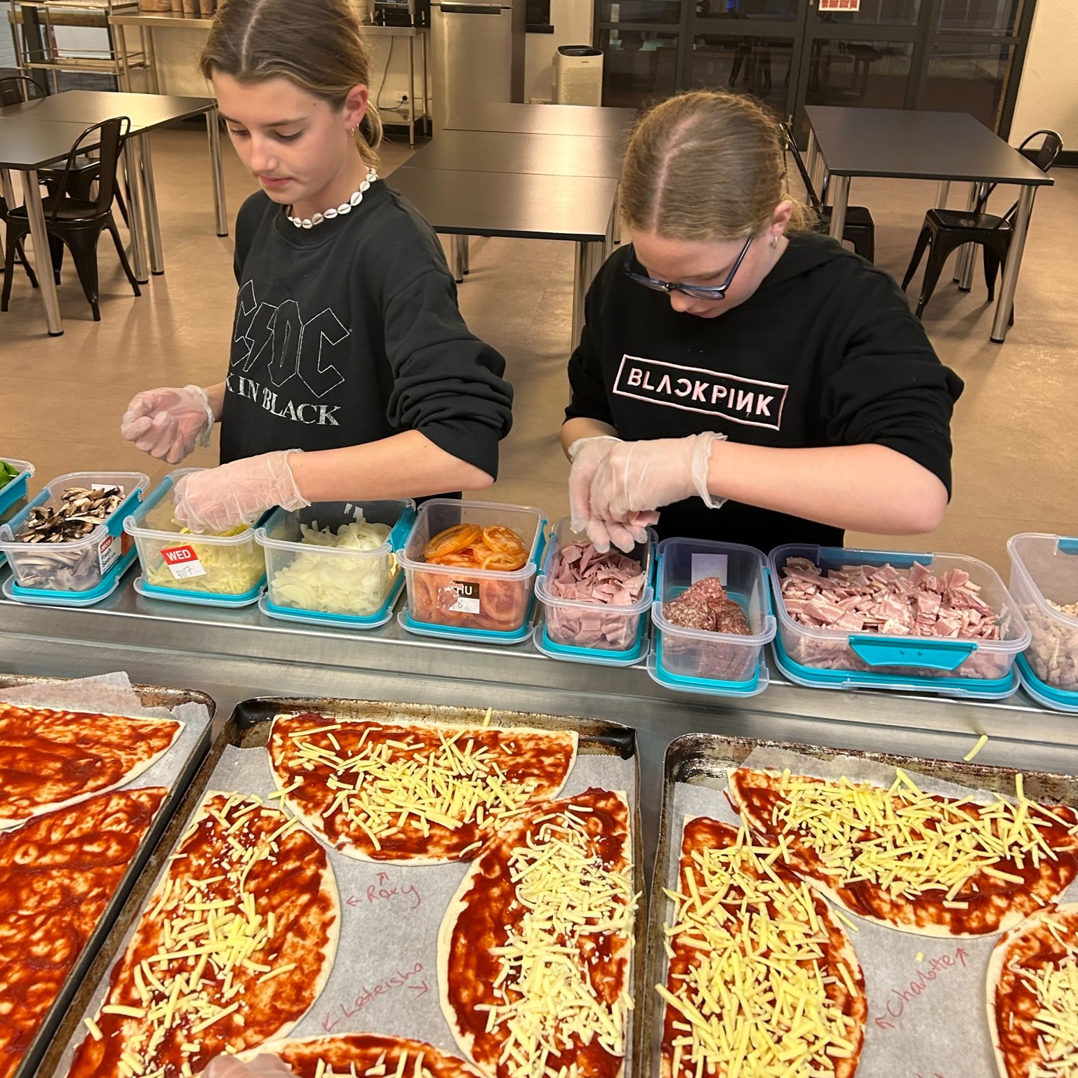 Make your own pizza at Merredin Residential College