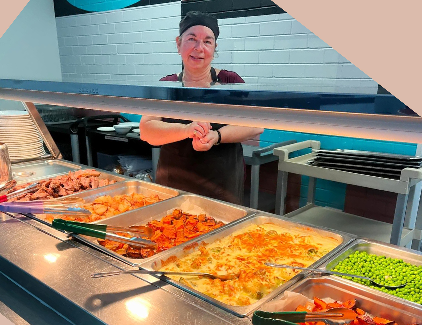 Delicious meals are served at Albany Residential College