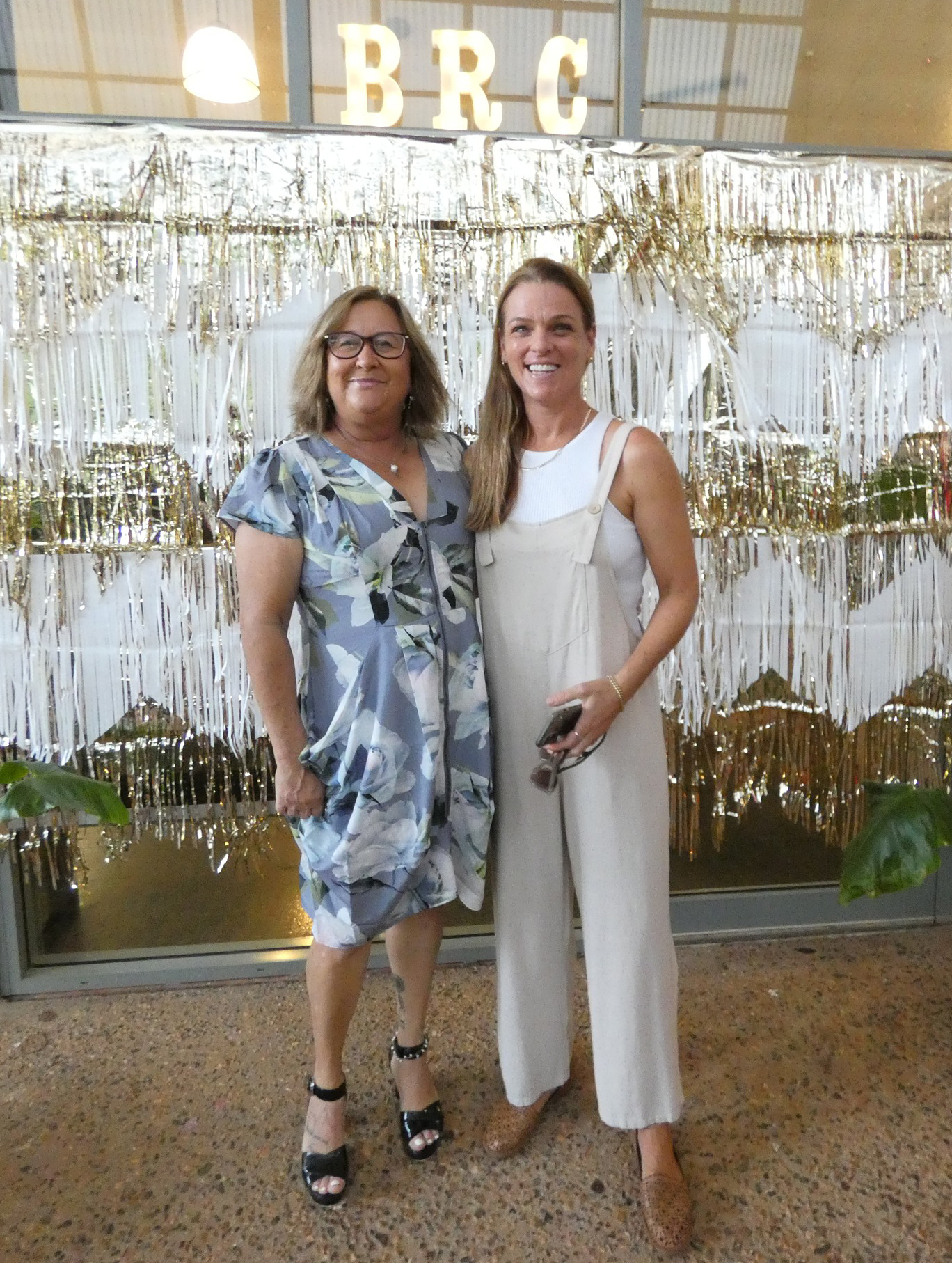 Two of the female boarding supervisors from Broome Residential College