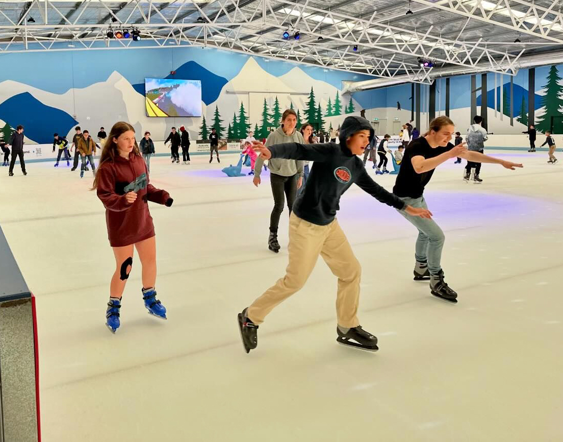 Excursions to the ice-skating rink is a popular activity our boarders can participate in at City Beach Residential College