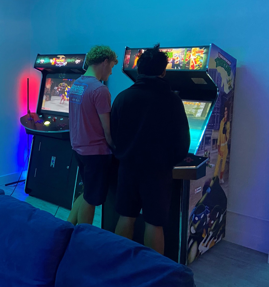 The new gaming room at Geraldton Residential College