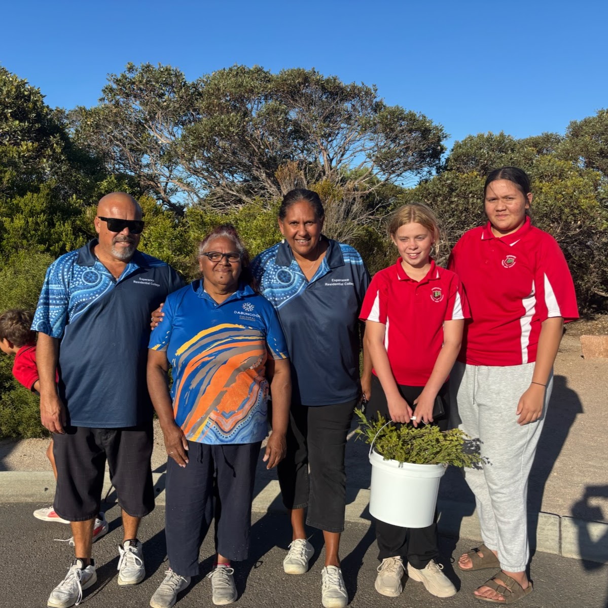 A local elder was engaged to take our Esperance Residential College boarders on a bush tucker walk along the coast