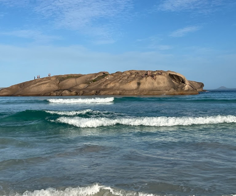 Esperance Residential College boarders at Twilight Rock