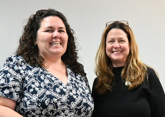 Boarding Supervisors from Albany Residential College smiling.
