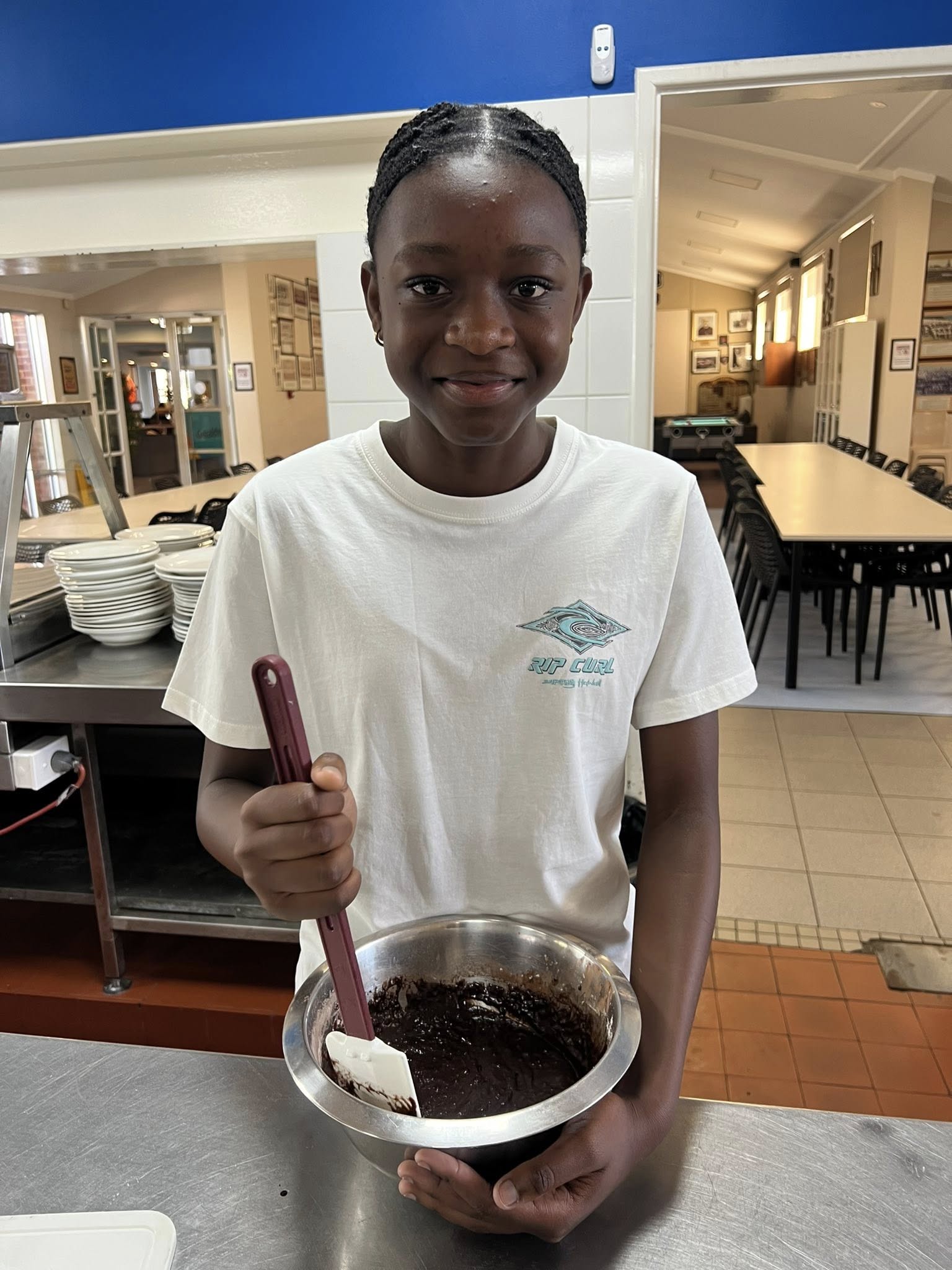 Boarders at Geraldton Residential College can do some baking in the college kitchen