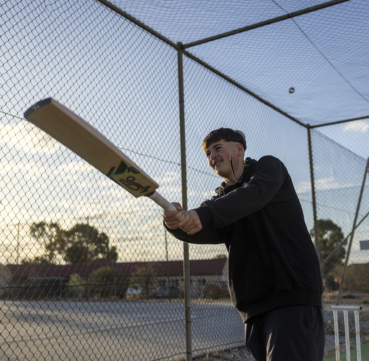 Cricket nets are available for boarders at Merredin Residential College