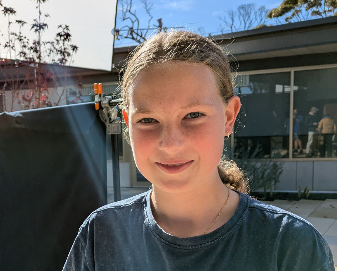 A smiling, happy boarder from Moora Residential College