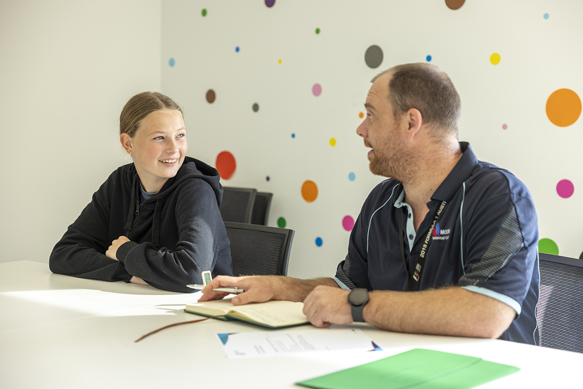 Moora Residential College boarding supervisors can help students with homework.