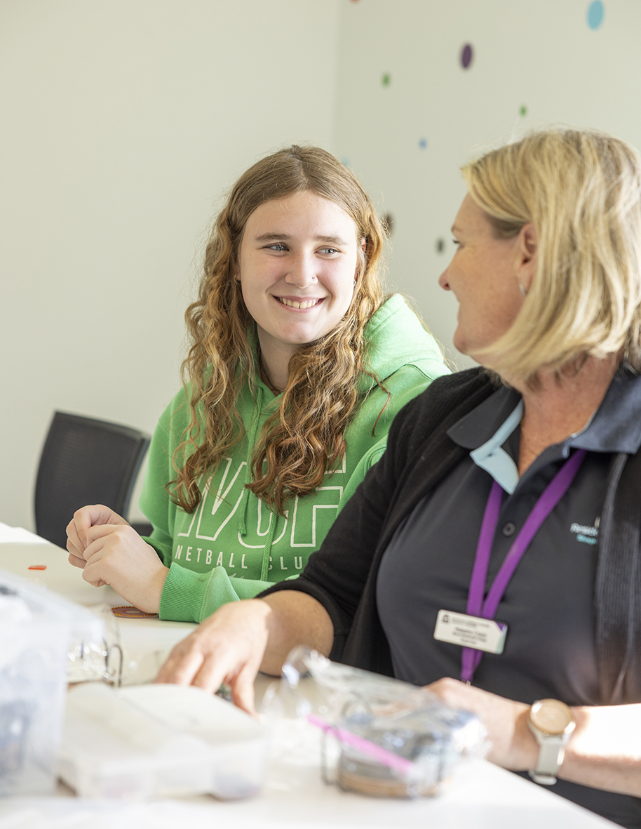 Boarding supervisors from Moora Residential College are on hand to assist with homework.