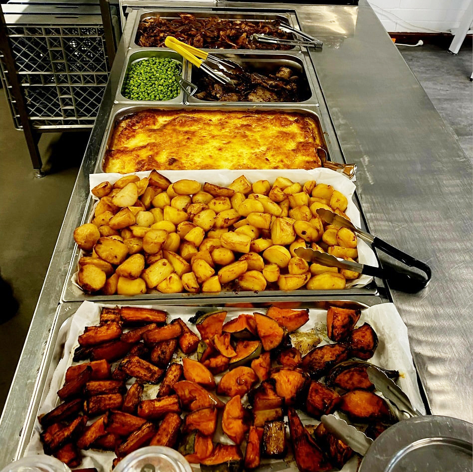 Roast dinner for our Moora Residential College boarder.