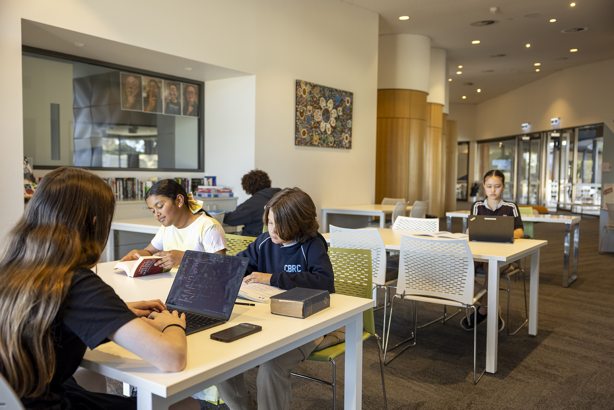 City Beach Residential College has set study times each week.