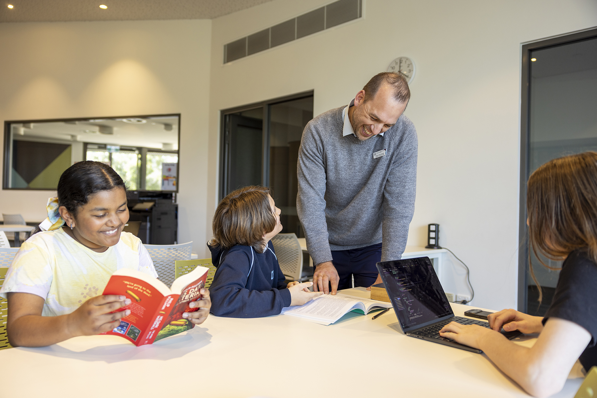 Tutors are available for study-time at City Beach Residential College