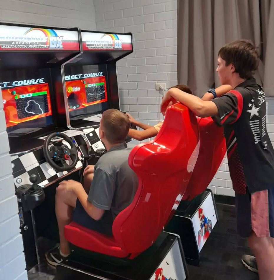 Northam Residential College has arcade-style Super Mario games