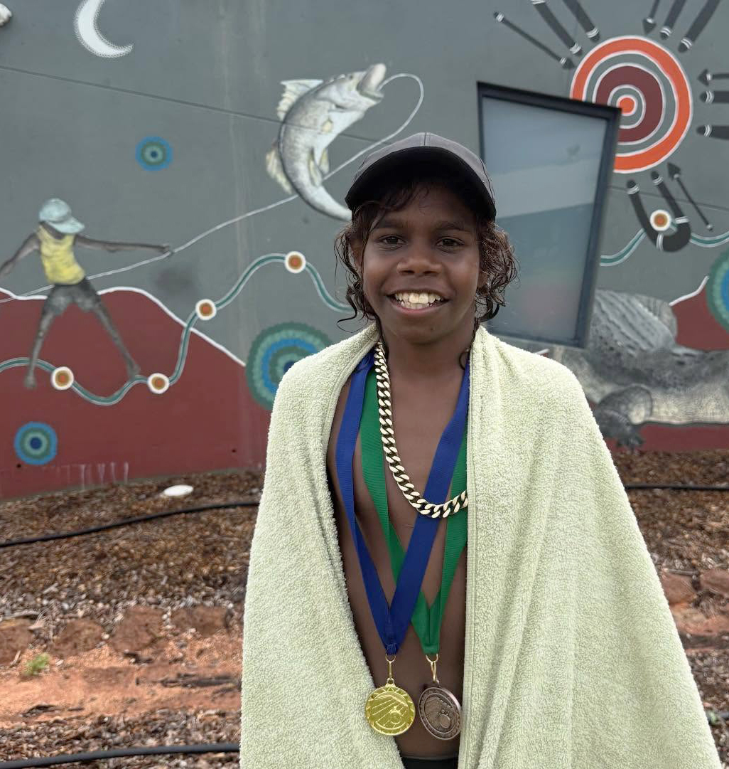 Swimming carnival success for one of our Broome Residential College boarders.