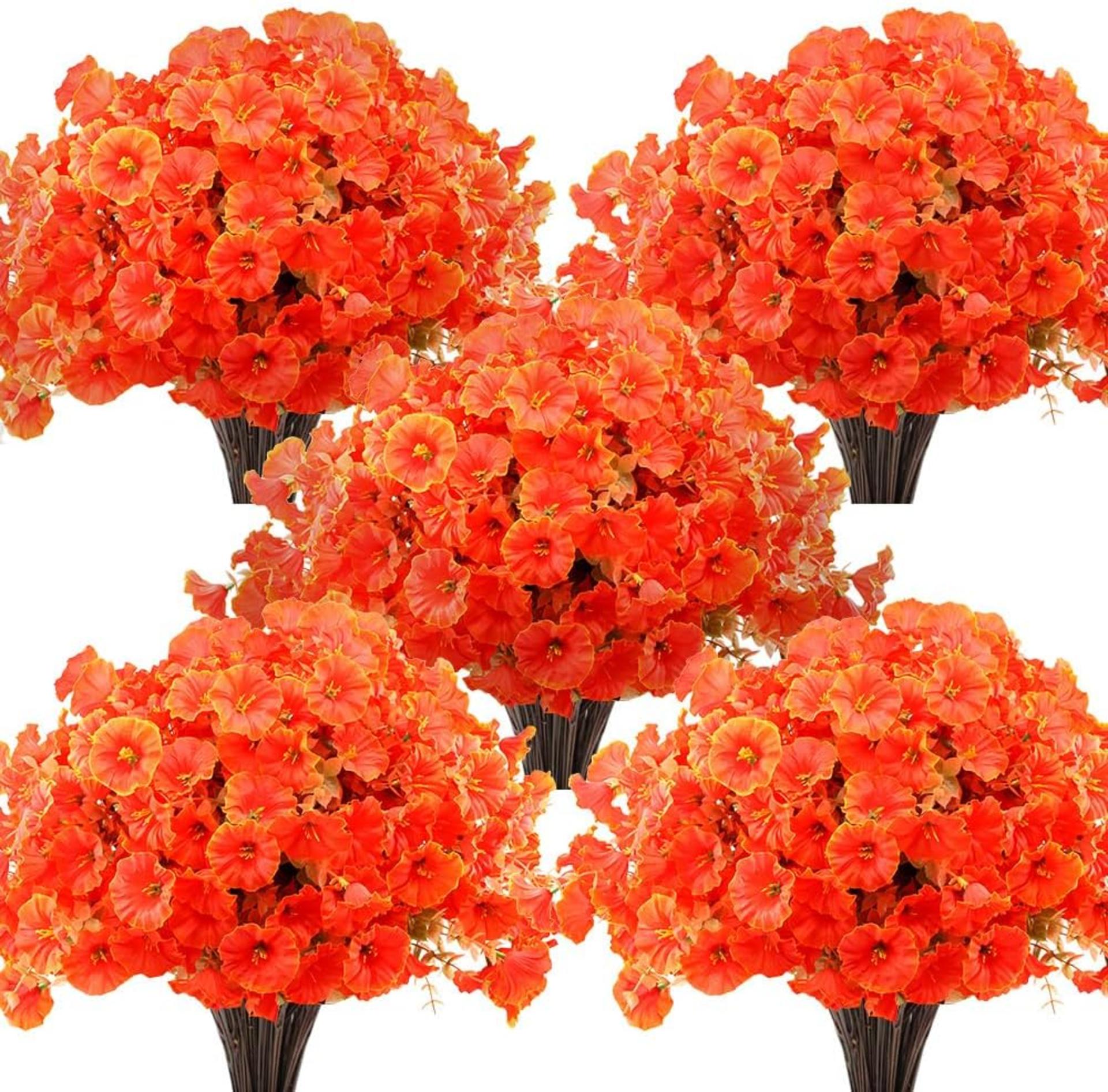 Artificial Grass Plants - 15pcs Synthetic Greenery for Indoor/Outdoor Decor