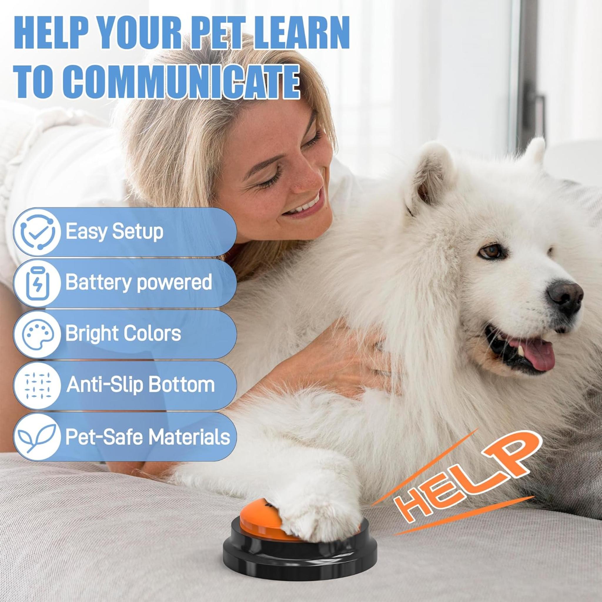 Color-Coded Design, Waterproof Mat - Teach Your Pet to Communicate