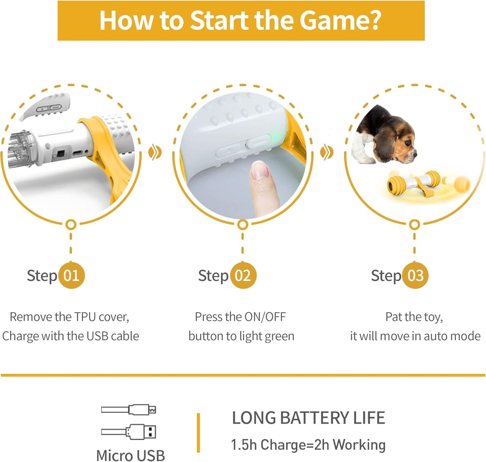 Award-Winning Smart Toy - 2+ Hours Play Time, Dishwasher Safe