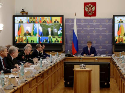 Губернатор Алтайского края принял участие в заседании совета при полномочном представителе президента в СФО