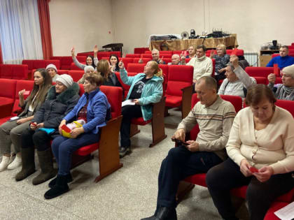 ТОС поселка Лесной подведены итоги работы за 2024 год