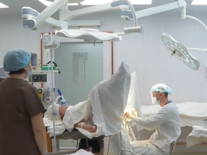 Новая операционная открылась в краевой больнице скорой медицинской помощи № 2 в Барнауле