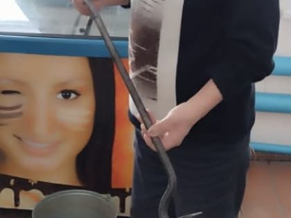 Трудовой десант в Притыкинском ДК