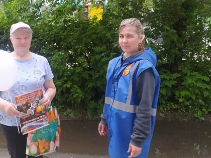 Народные дружинники и штаб по делам ГОЧС Ленинского района продолжают информировать население о правилах пожарной безопасности