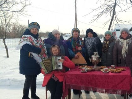 Масленичные посиделки в Новоандреевском ДК