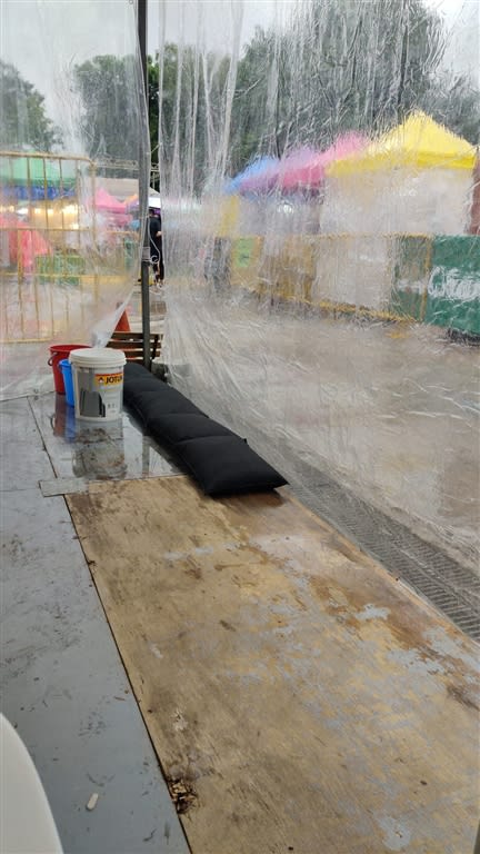 A temporary flood protection solution