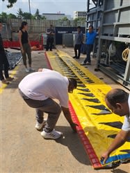 FloodX Testing New Product - Water-Gate