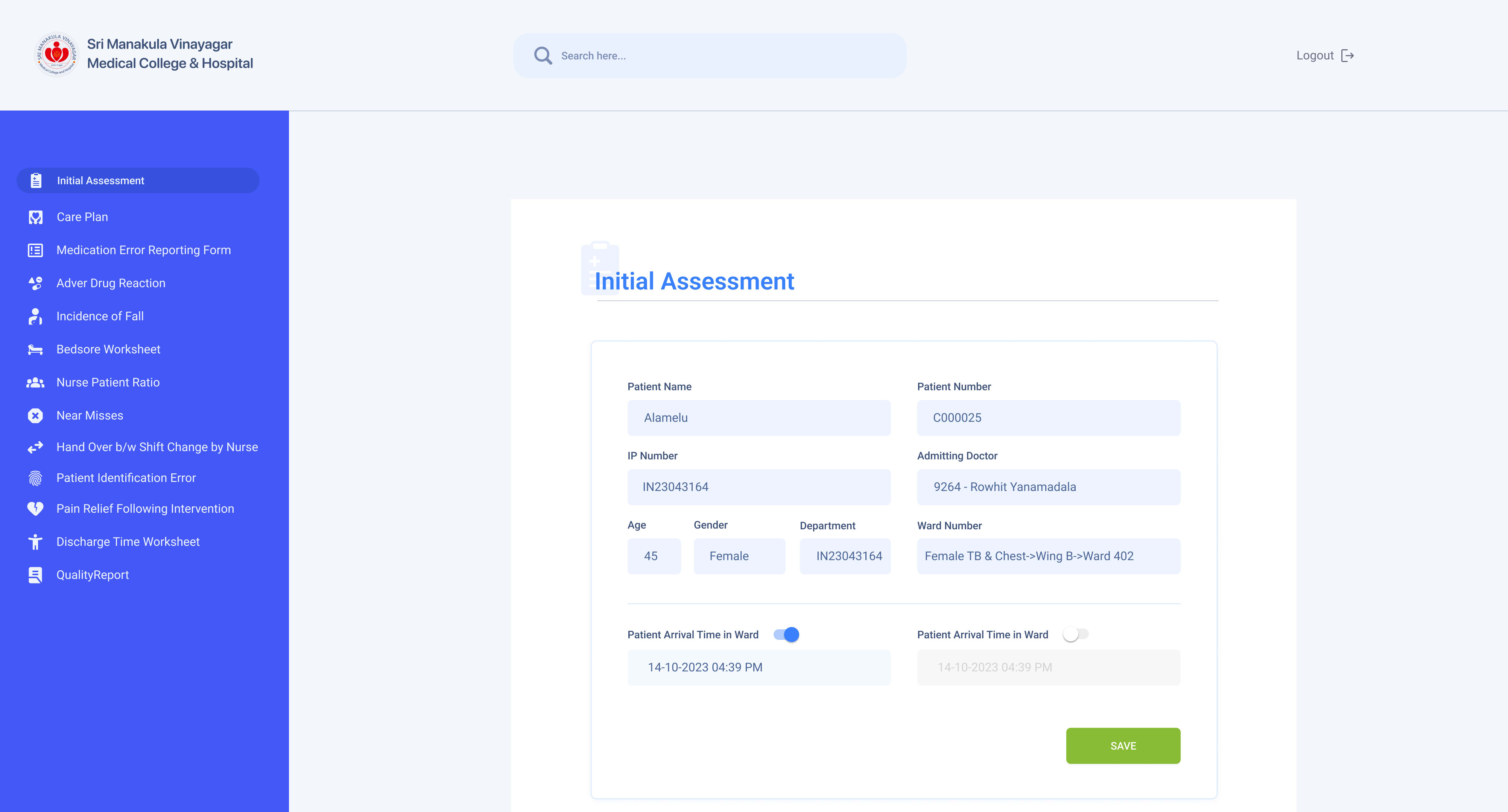 UI/UX Design project example 3