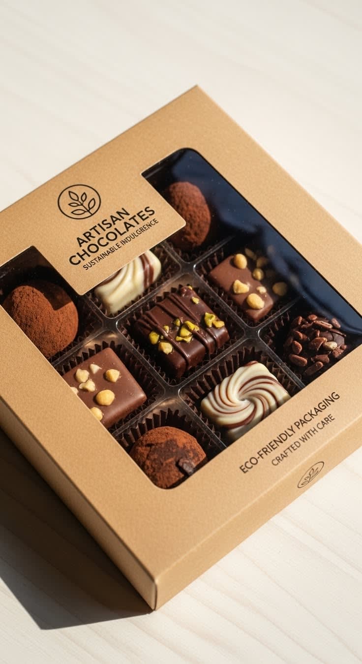 Artisan Chocolates gift box