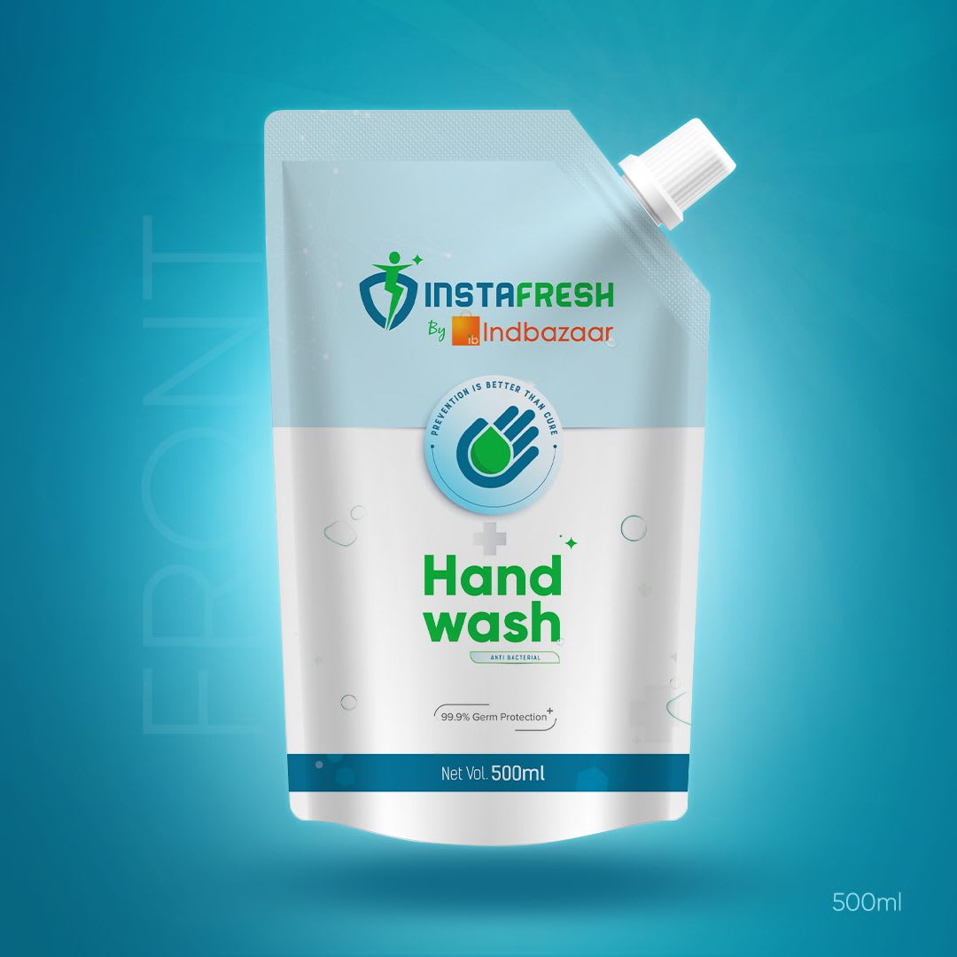 InstaFresh hand wash pouch