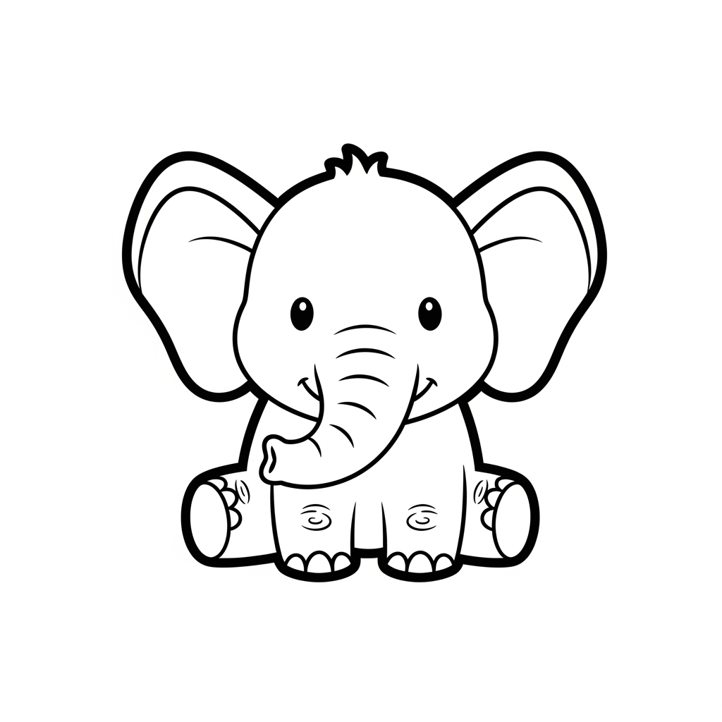 Friendly Bear coloring page