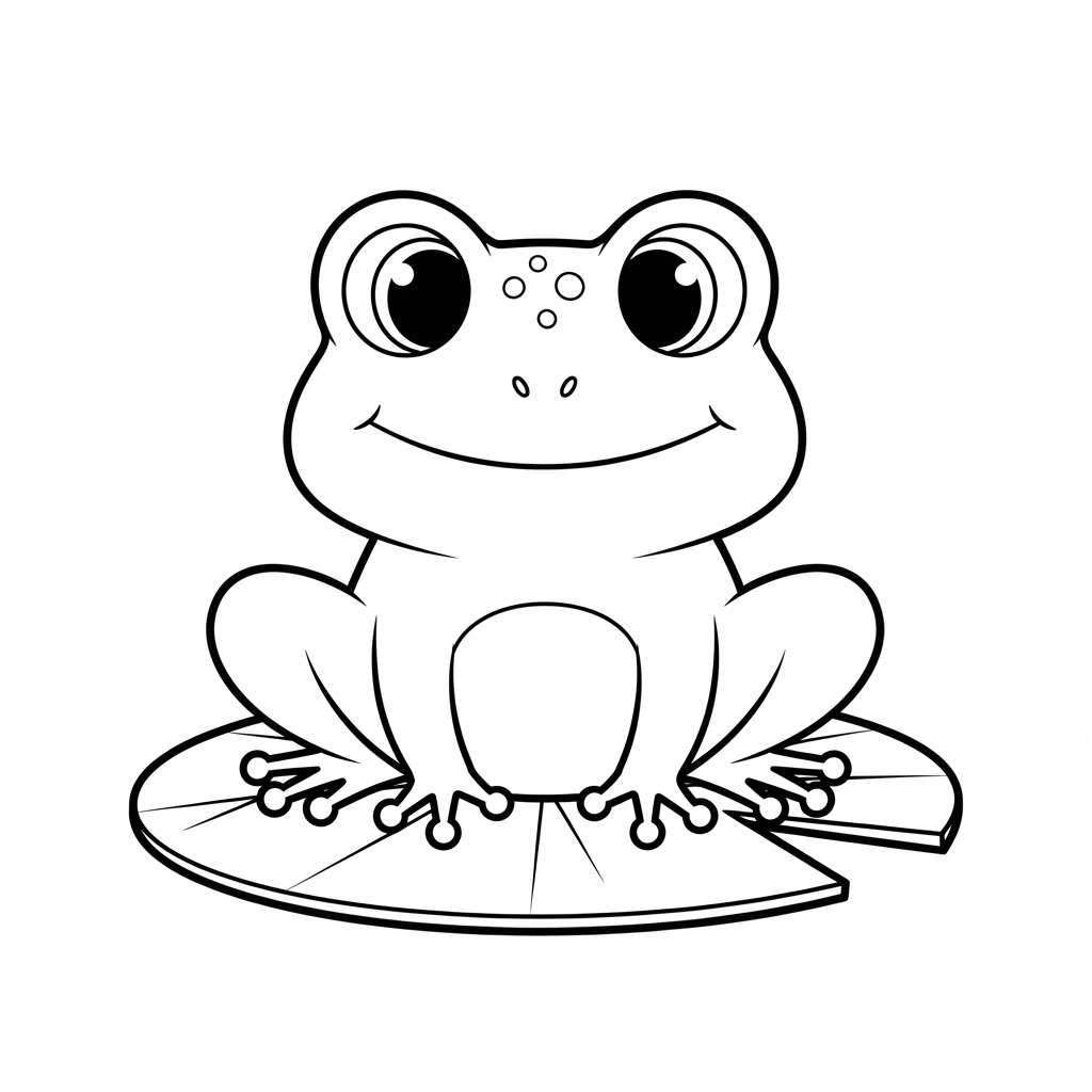 Playful Kitten coloring page