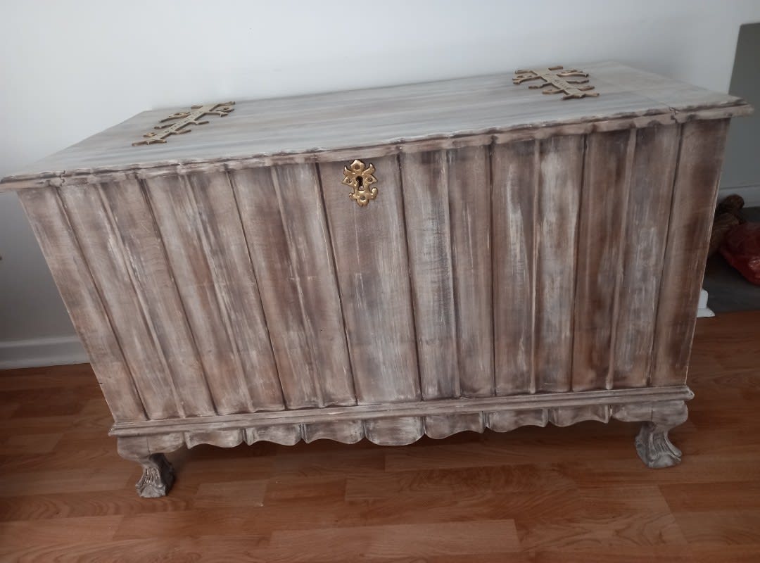 Furniture refinishing services - painted furniture