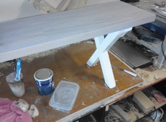 Refinishing process with careful surface preparation