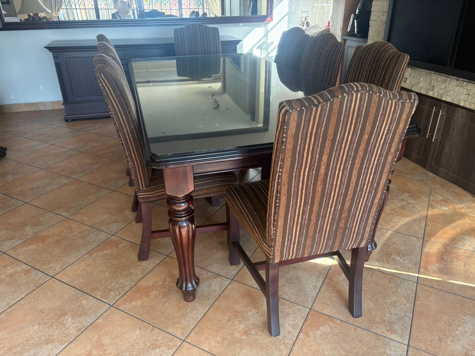 Classic Dining Table - Before Refinishing