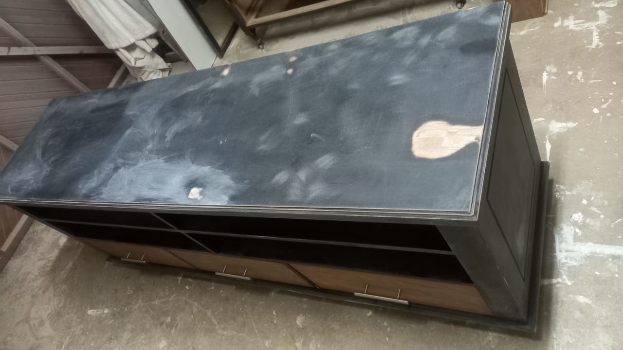 Before refinishing - workshop process