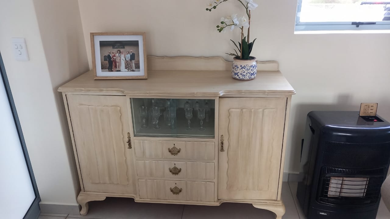 Traditional Sideboard - Whitewash Transformation