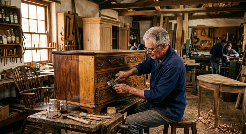 Antique Furniture Restoration: Preserving West Coast Heritage