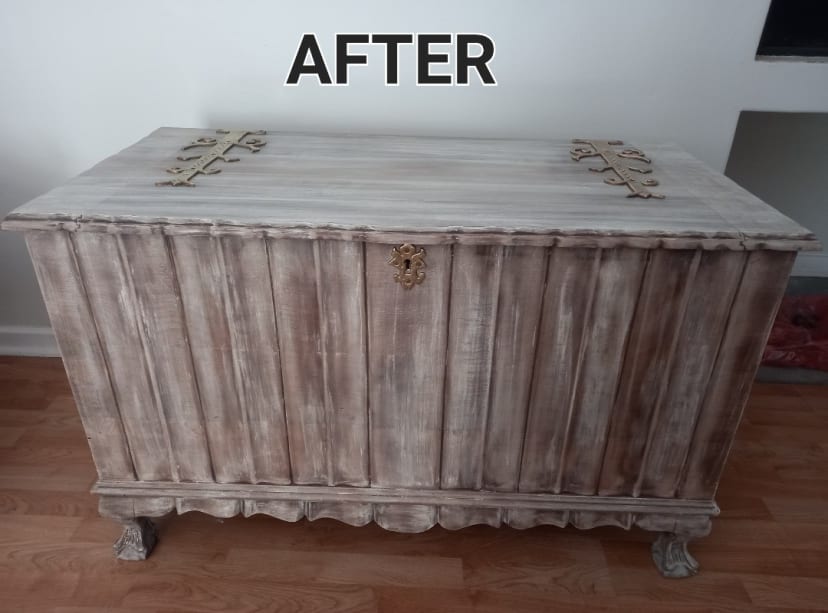 Coastal-Chic Hope Chest - Image 1