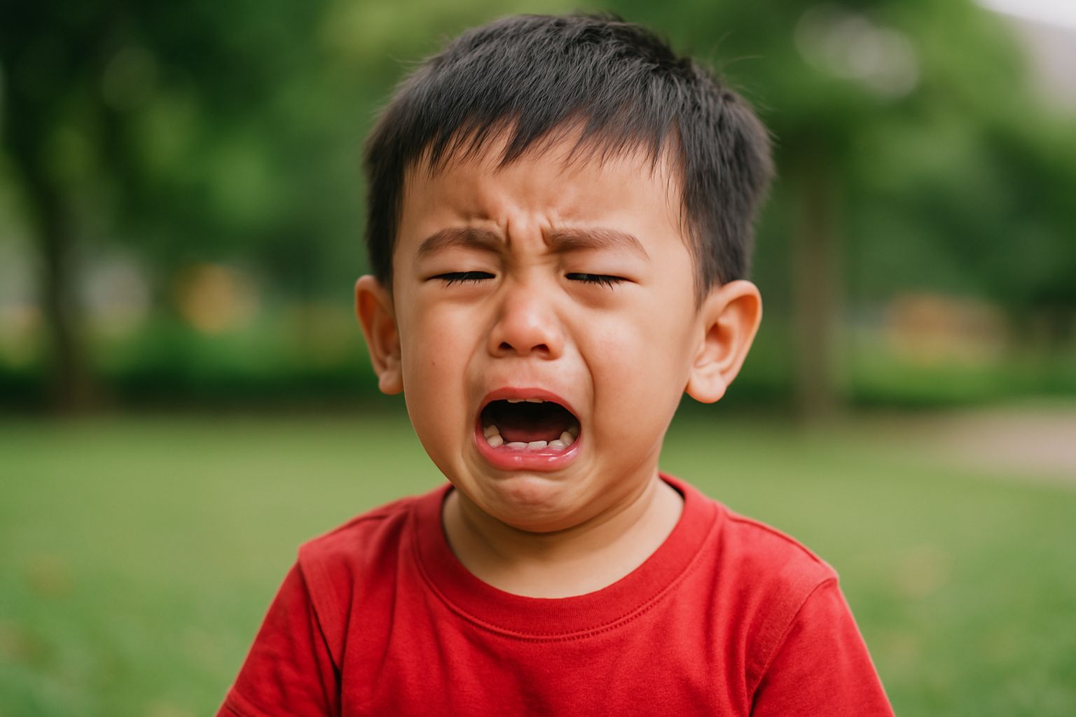 孩子第一次去幼兒園哭鬧怎麼辦